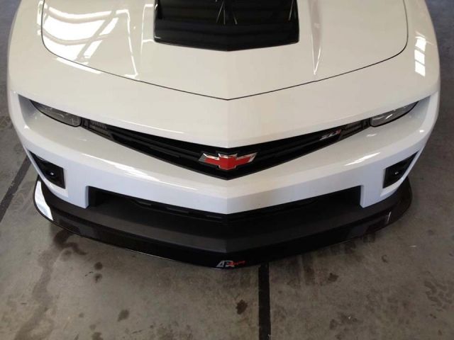 2012-2015 Chevy Camaro ZL1 APR Carbon Fiber Front Splitter With Rods