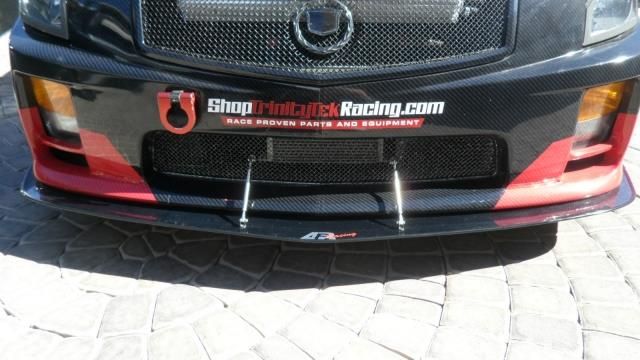 2008-2013 Cadillac CTS-V APR Carbon Fiber Front Splitter With Rods