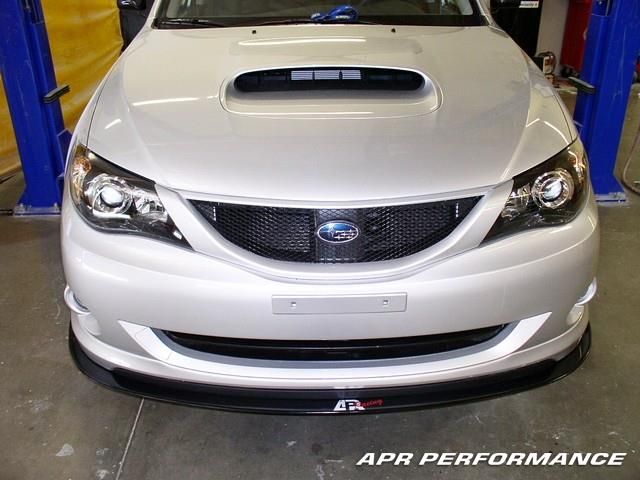 2008-2010 Subaru STi APR Carbon Fiber Front Splitter With Rods