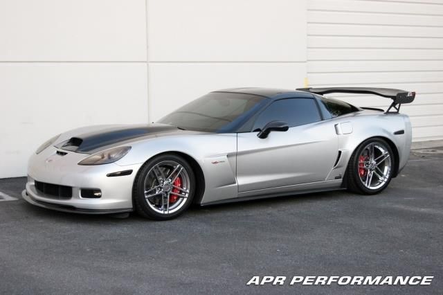 2005-2013 Chevy Corvette C6 Z06 APR Carbon Fiber Side Splitters/Rocker Extensions