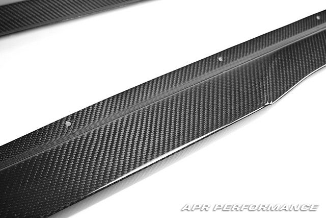 2007-2013 Audi A5 APR Carbon Fiber Side Splitters/Rocker Extensions