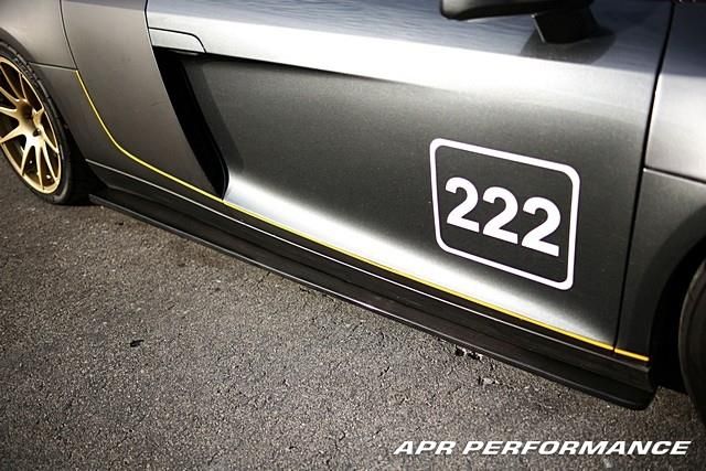 2006-2013 Audi R8 APR Carbon Fiber Side Splitters/Rocker Extensions