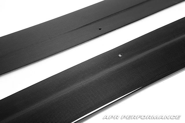 2009-2013 Hyundai Genesis APR Carbon Fiber Side Splitters/Rocker Extensions