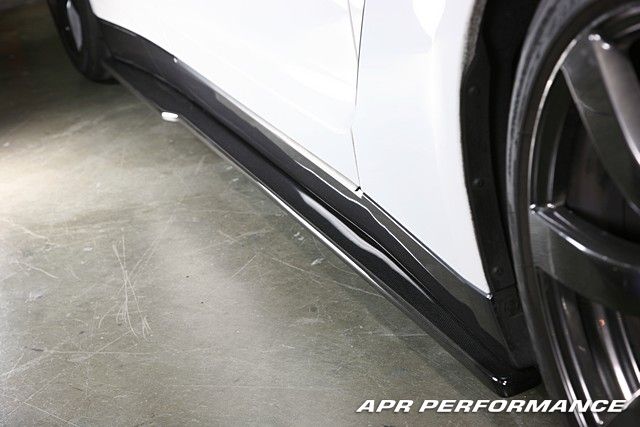 2008-2013 Nissan GTR APR Carbon Fiber Side Splitters/Rocker Extensions