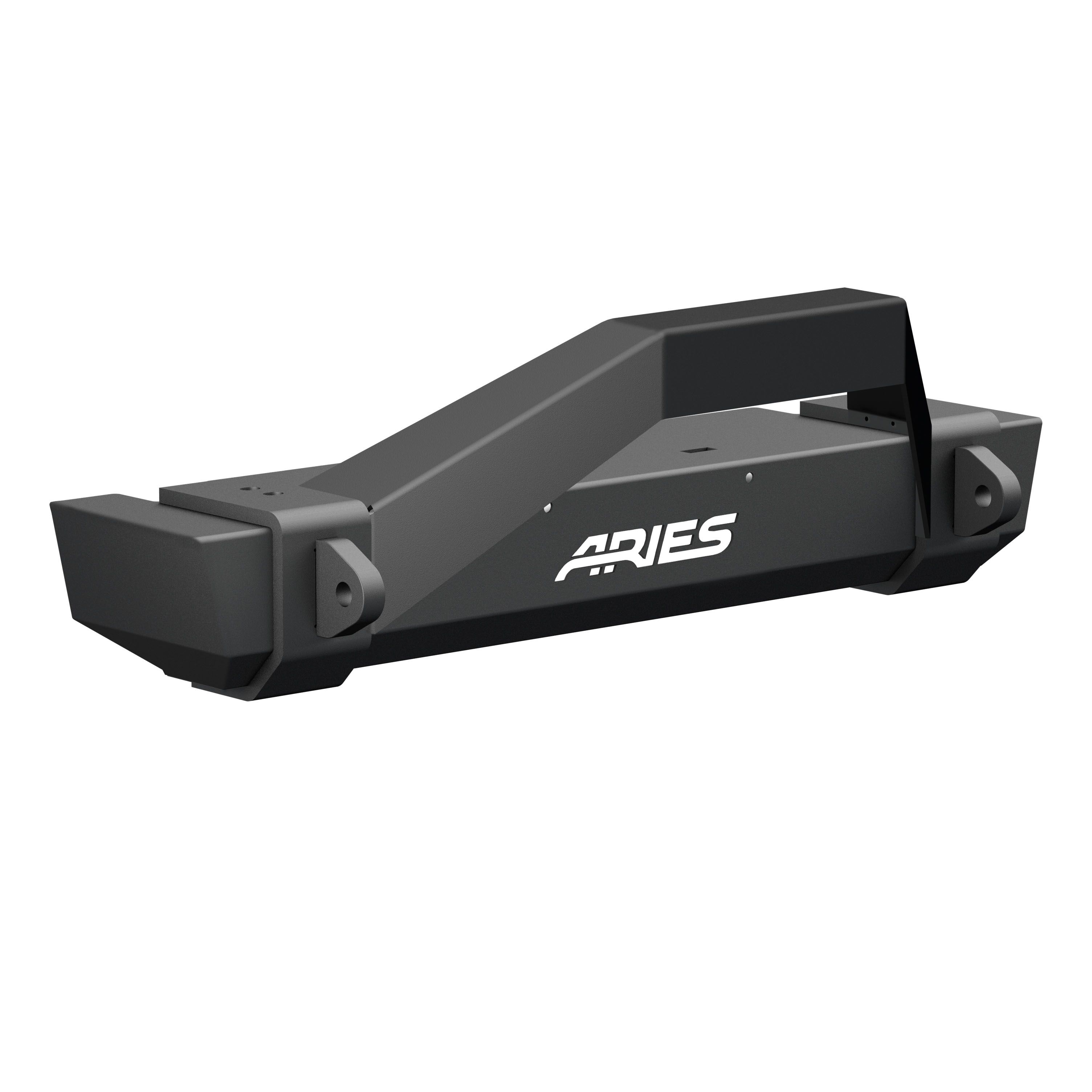 19972001 Jeep Wrangler Aries TrailCrusher TJ Front Bumper with Brush