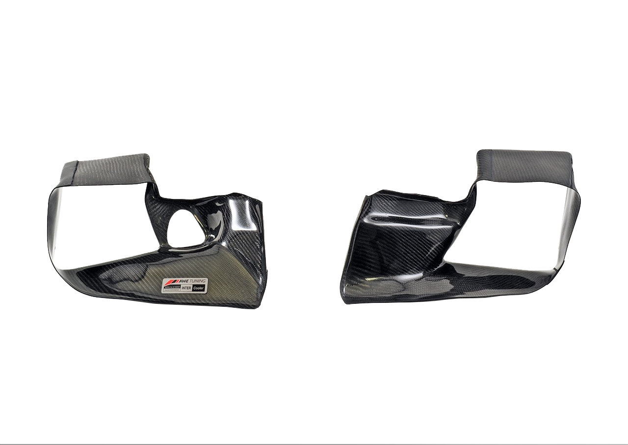 AWE Carbon Fiber Shrouds for Audi 2.7T - Intercooler Shrouds Only