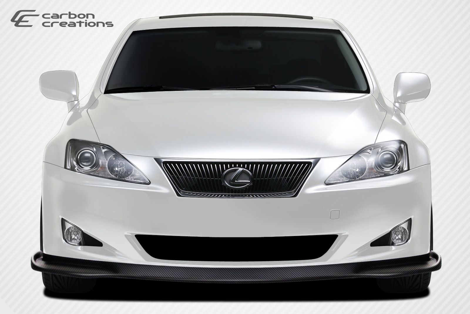 20062008 Lexus IS Series IS250 IS350 Carbon Fiber VIP Front Lip Under