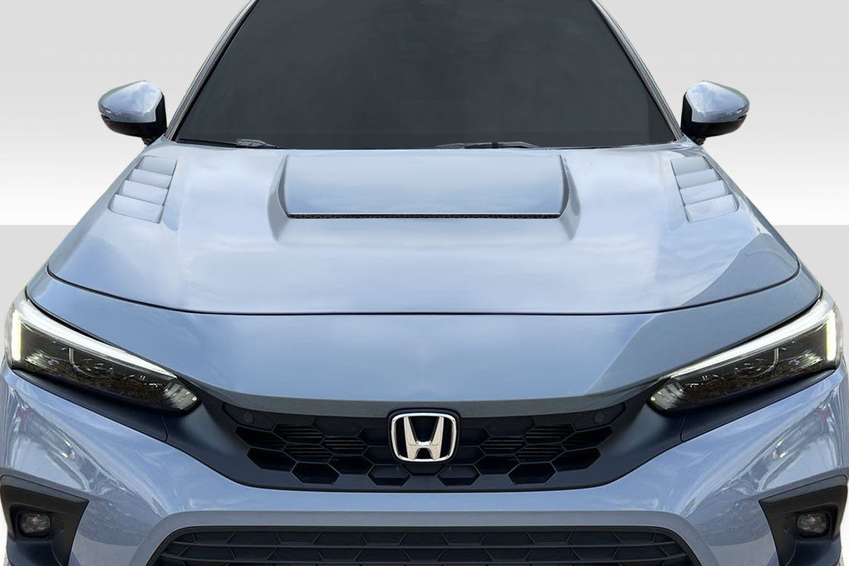 Ionfast Primed Steel Hood For 2022-2025 Honda Civic – Black Primer – HO1230195