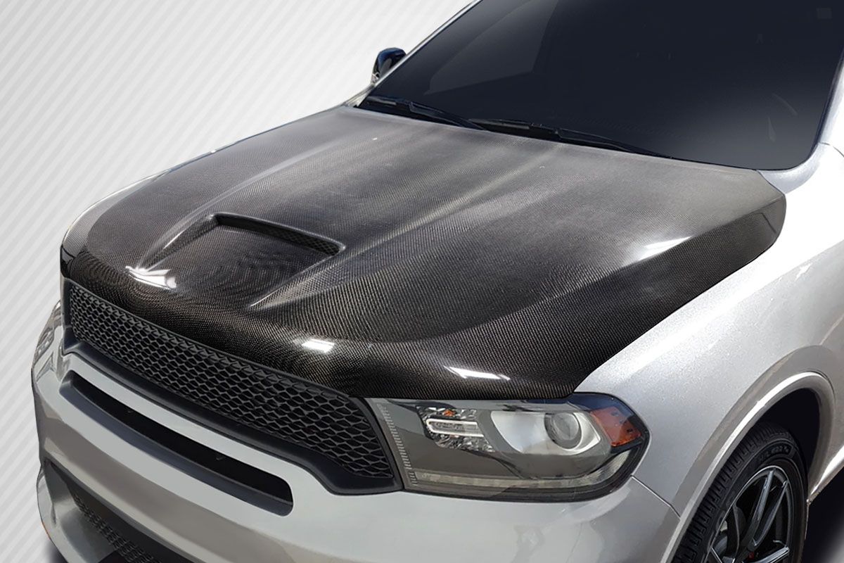 2011-2022 Dodge Durango Carbon Creations SRT Look Hood - 1 Piece - 115653
