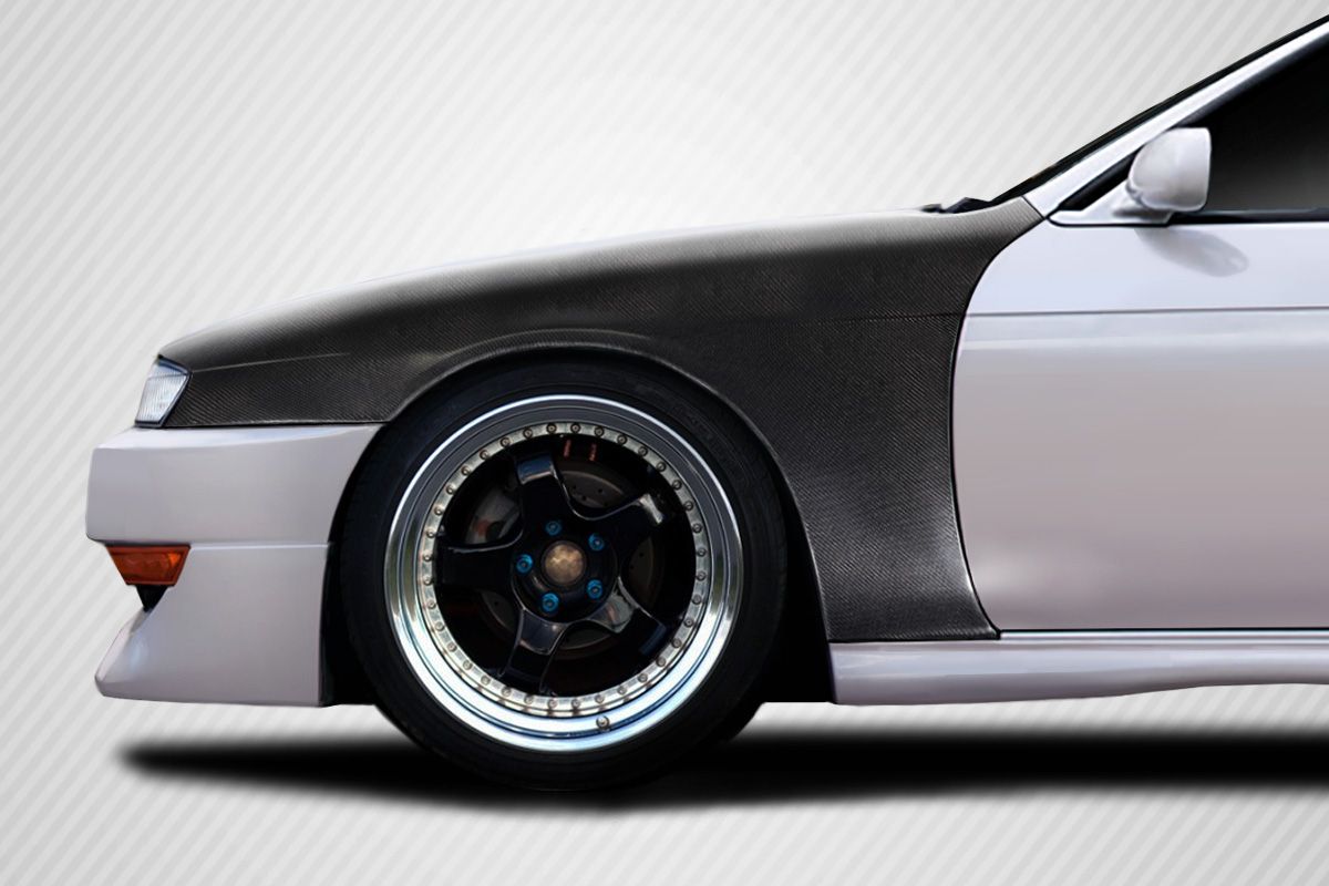 19971998 Nissan 240SX S14 Carbon Creations Kouki OEM Look Fenders 2
