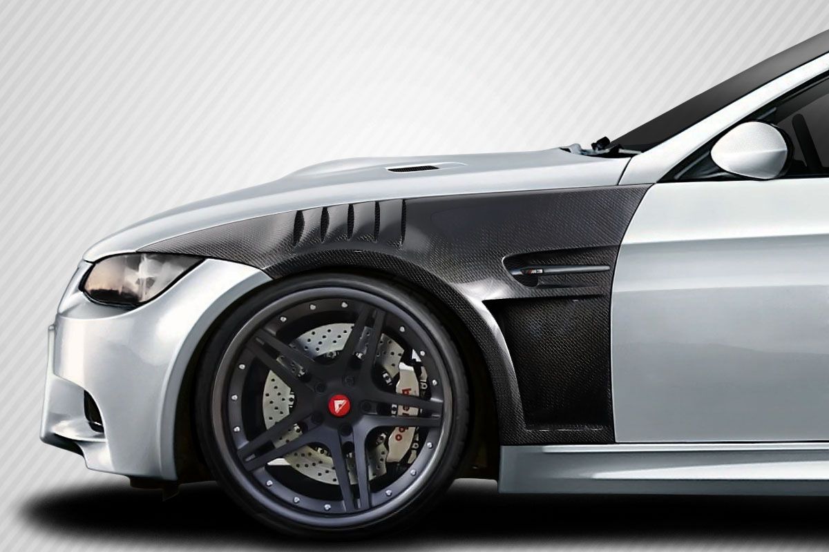 20082013 BMW M3 E92 2DR Coupe Carbon Creations GTR Front Fenders 2