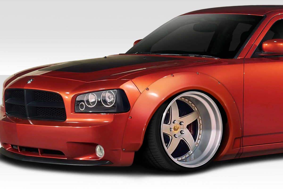 20062010 Dodge Charger Duraflex Novara Wide Body Front Fender Flares