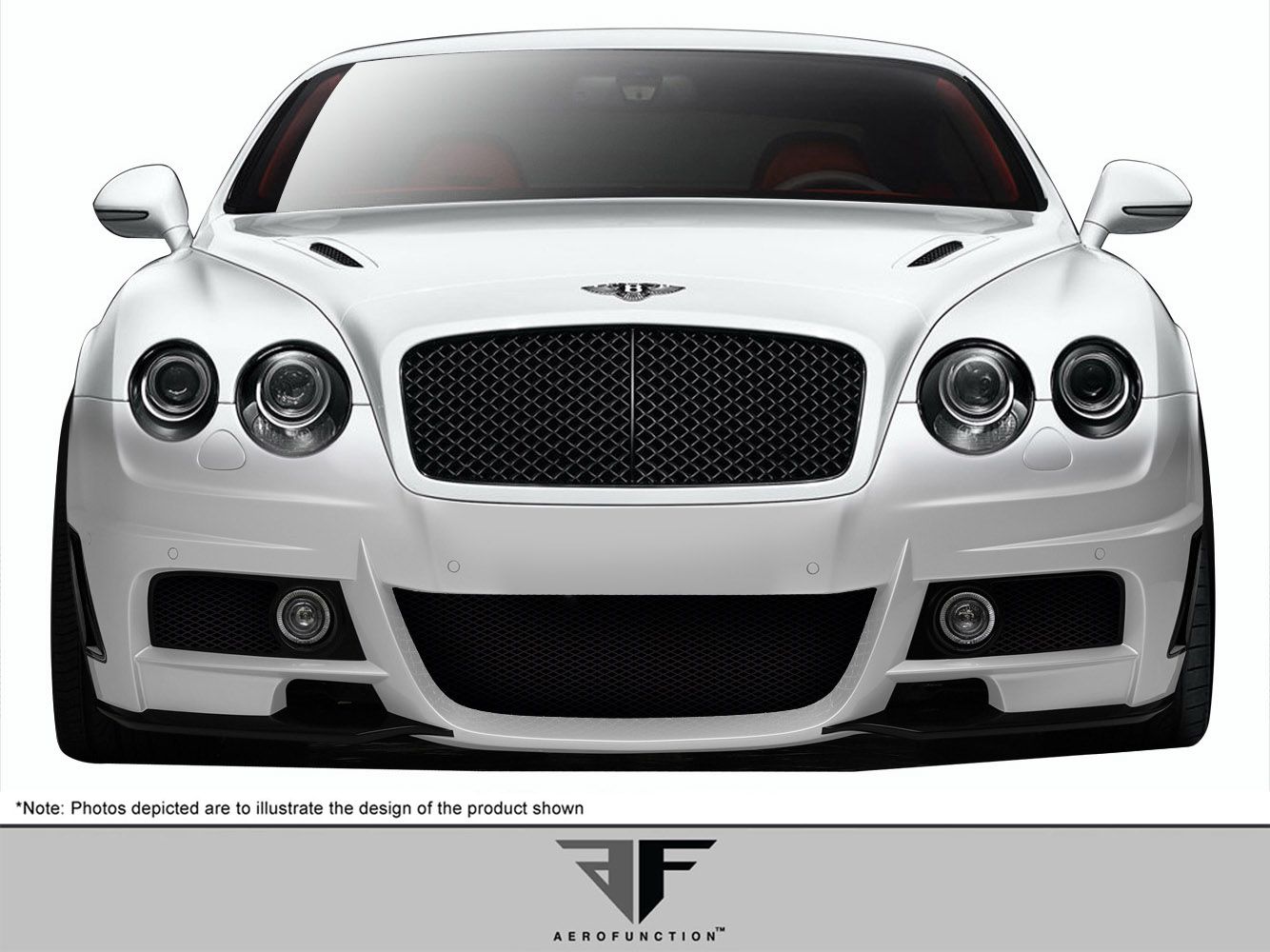 2003-2010 Bentley Continental GT GTC AF-1 Body Kit ( GFK ) - 4 Piece