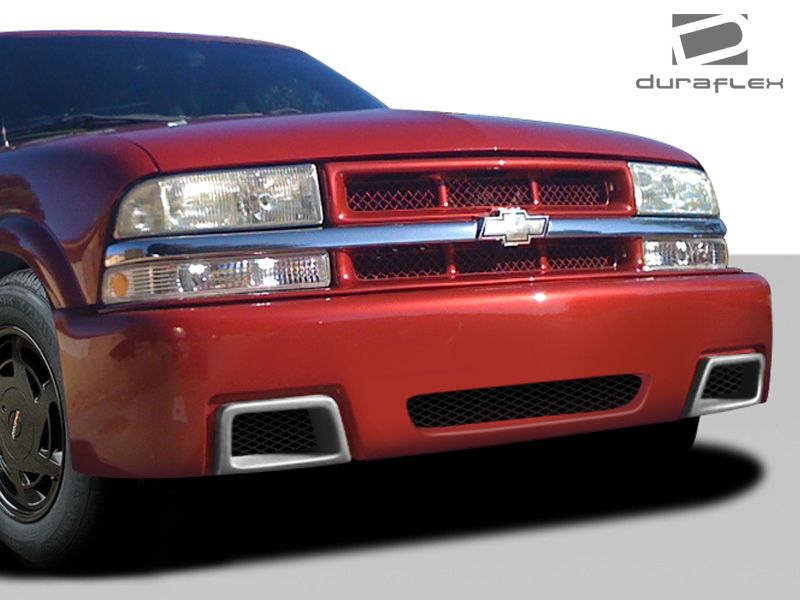 1994-2004 Chevy S10 1995-2004 Blazer Duraflex SS Look Front Bumper Cover - 1PC