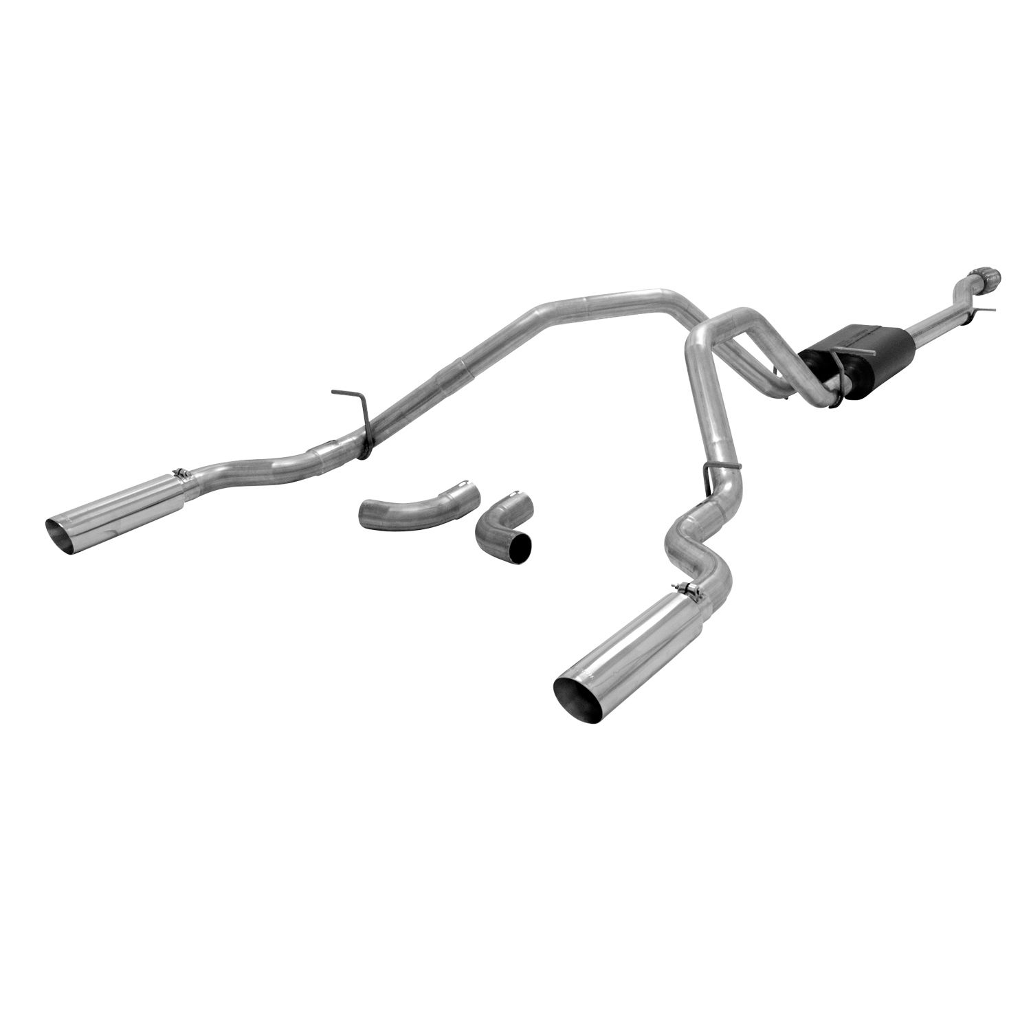 2014-2015 GMC Sierra 1500 4.3L/5.3L 4DR Crew Cab/EXT Cab Flowmaster American Thunder Cat-Back Exhaust - 817669