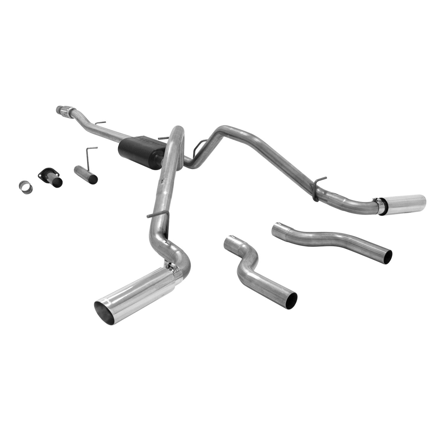 2007-2013 GMC Sierra 1500 5.3L 4DR Crew Cab/EXT Cab Flowmaster American Thunder Cat-Back Exhaust