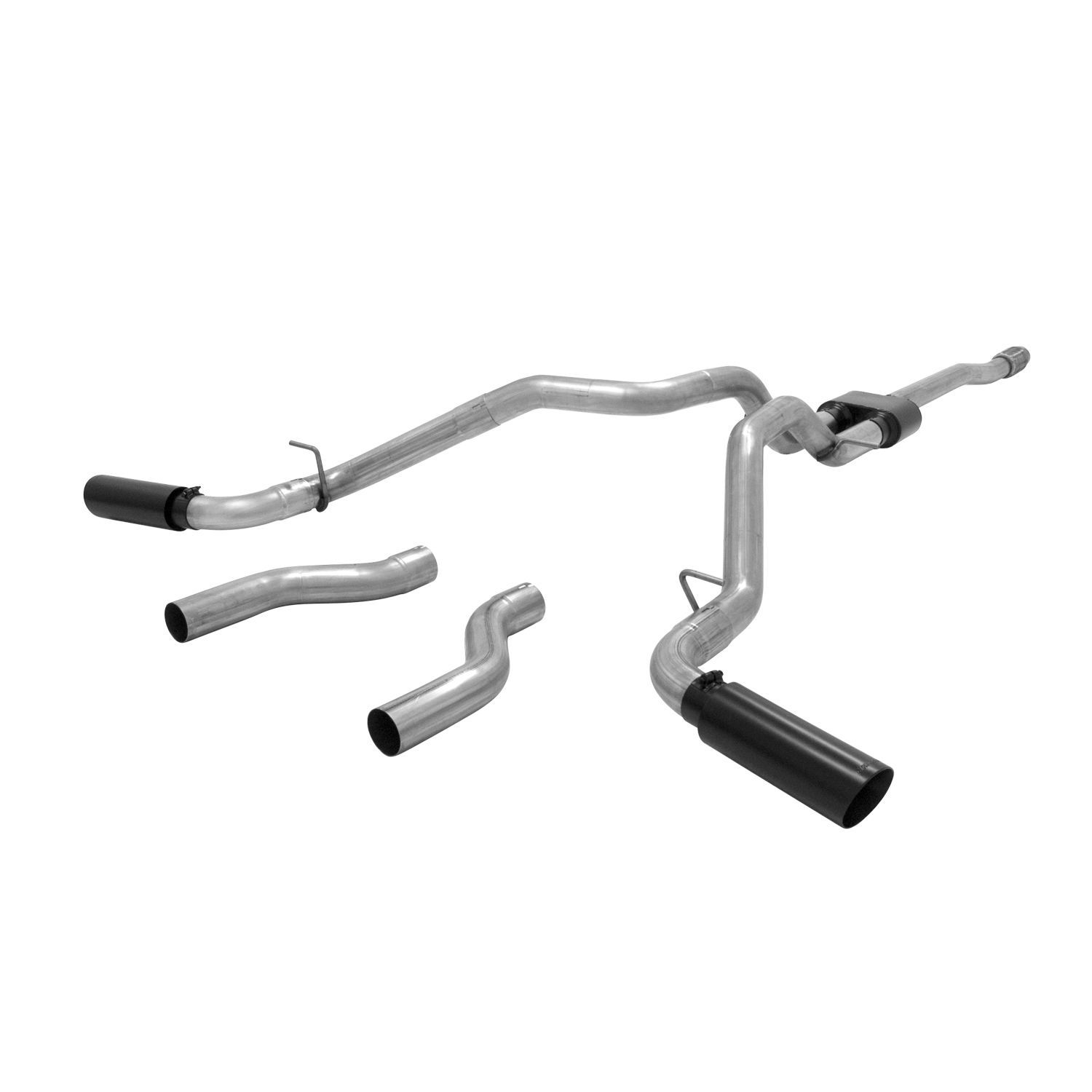 2009-2013 GMC Sierra 1500 5.3L 4DR Crew Cab/EXT Cab Flowmaster Outlaw Cat-Back Exhaust - 817688