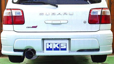 2002-2007 Subaru Forester HKS Silent Hi-Power Exhaust System - 31019-AF024