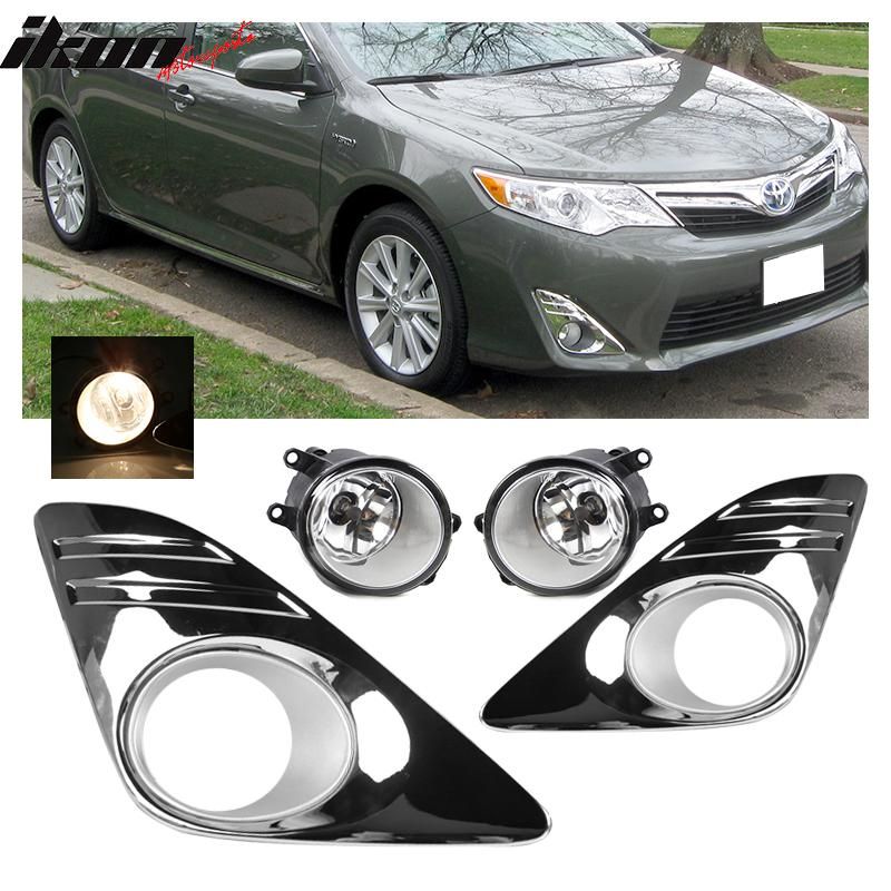 20122014 Toyota Camry Fog Lights Clear 3WQTY008A