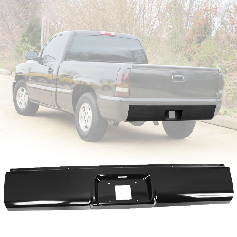 19992007 GMC Sierra 1500/2500HD/3500 Fleetside Rear Bumper Roll Pan