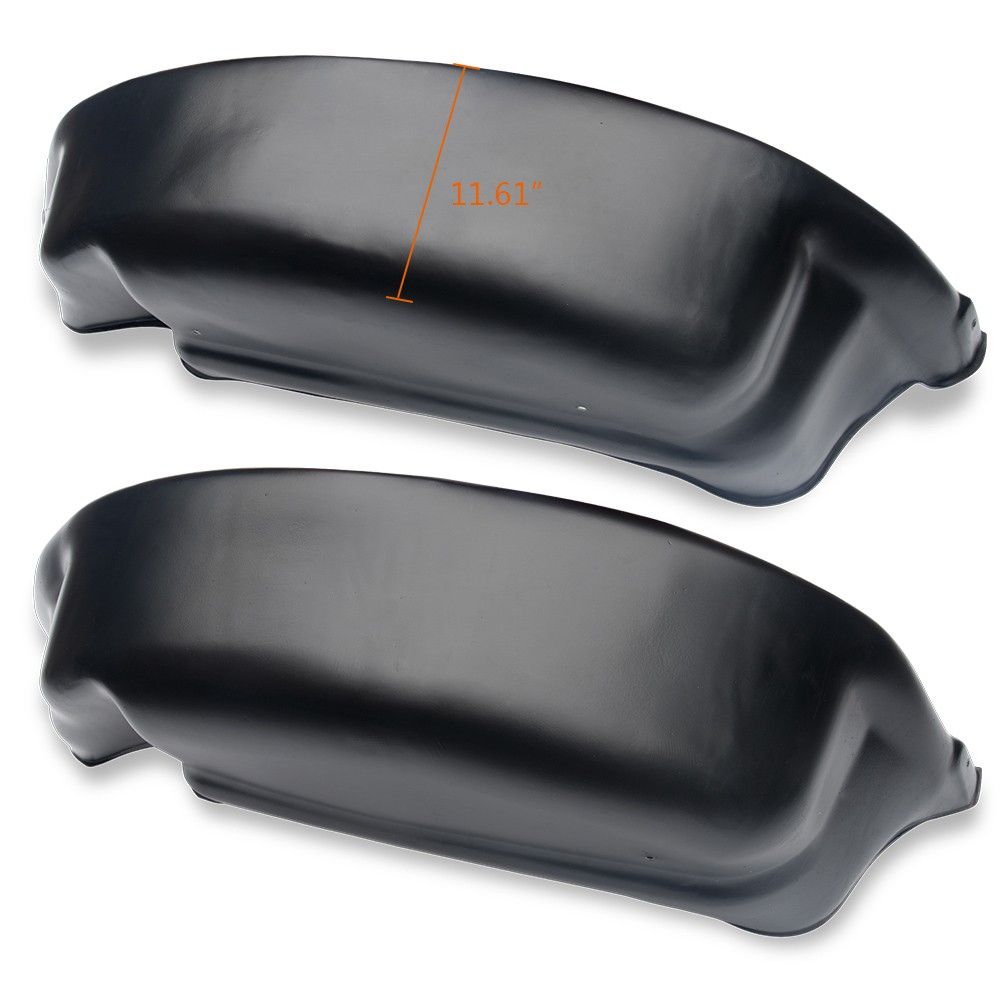 2015-2018 Ford F-150 Rear Wheel Well Guards Liners Unpainted ...