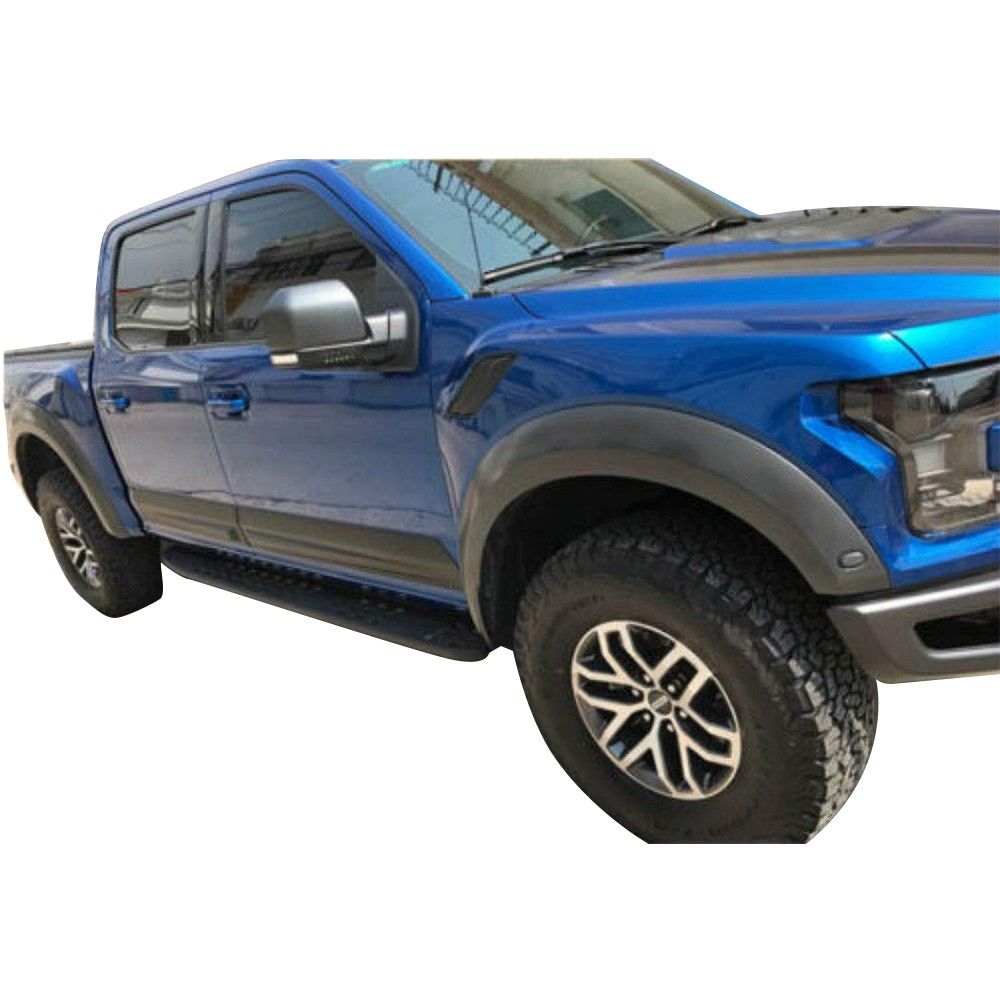 20152019 Ford F150 Side Body Molding Cladding Trim ABS Black 4pcs 5