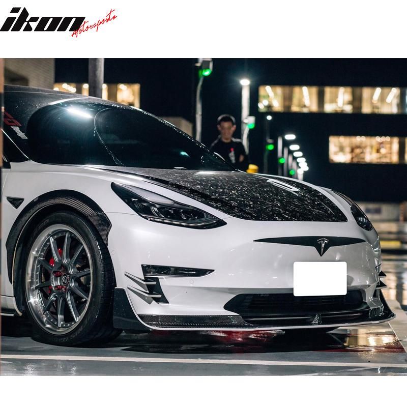 20172022 Tesla Model 3 Carbon Fiber Hood 9C0345