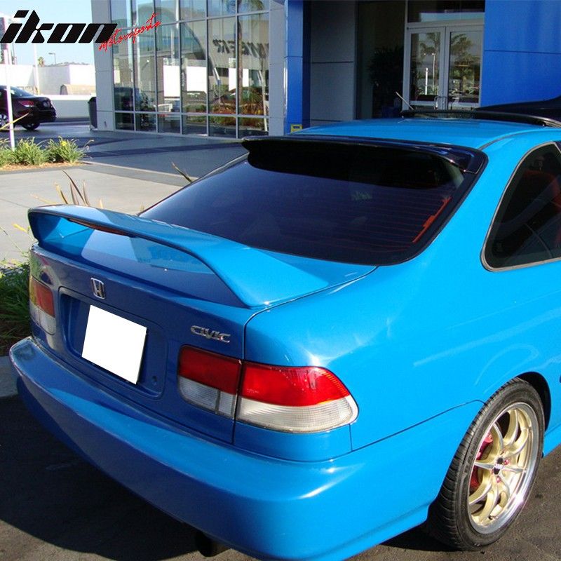19962000 Honda Civic Coupe Trunk Spoiler With LED Light