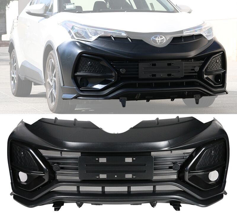 2018-2020 Toyota C-HR Polypropylene Front Bumper - BKP-TCHR17H-PP-F