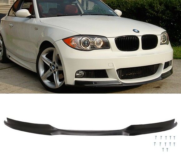 20072013 BMW 1Series E82 MSport/MTech Ikon Polyurethane Front Bumper Lip IKNBLFBE82MTVPU