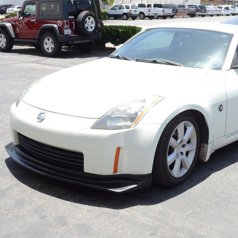 20032005 Nissan 350z Front Bumper Lip Nismo Style Poly