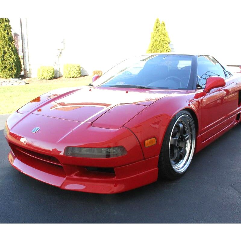 1992 1993 1994 1995 1996 Front Bumper Lip Compatible With 1991-1997 ACURA NSX PU Black Front Lip Spoiler Splitter by IKON MOTORSPORTS