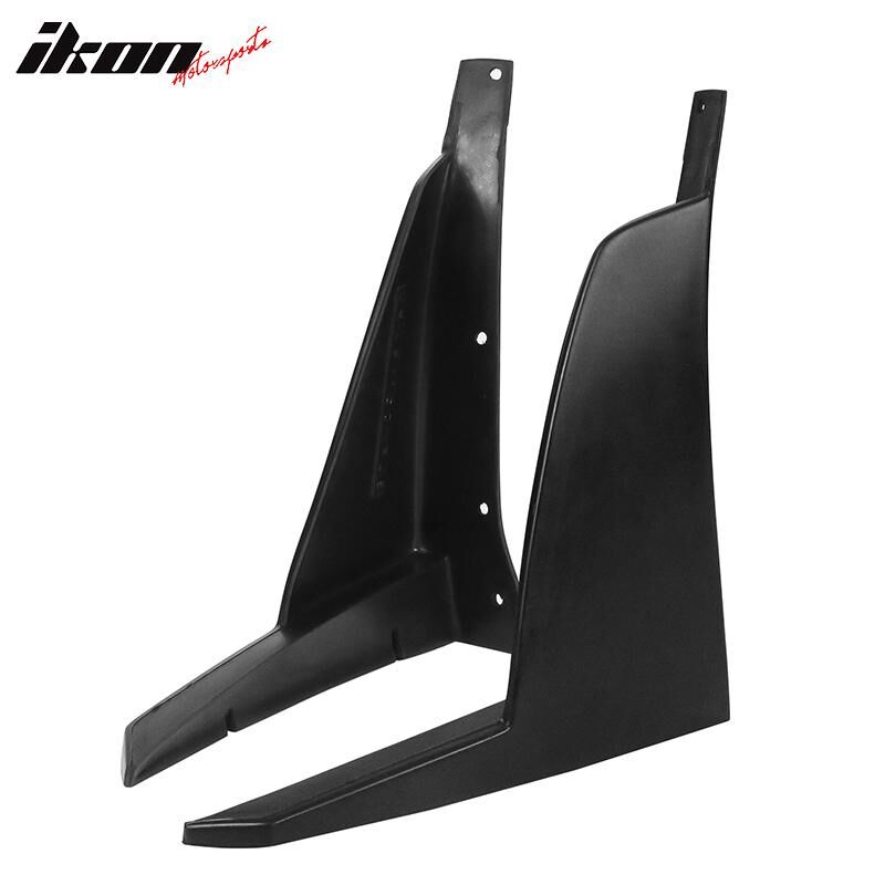 Charger RA-Style Front Lip Spolier; Matte Black (15-23 Charger