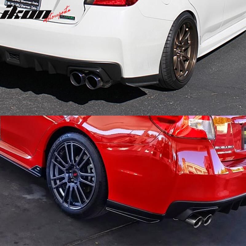 2015-2021 Subaru WRX/STI Rear Bumper Lip Aprons - BLR-SI15STI2P-A