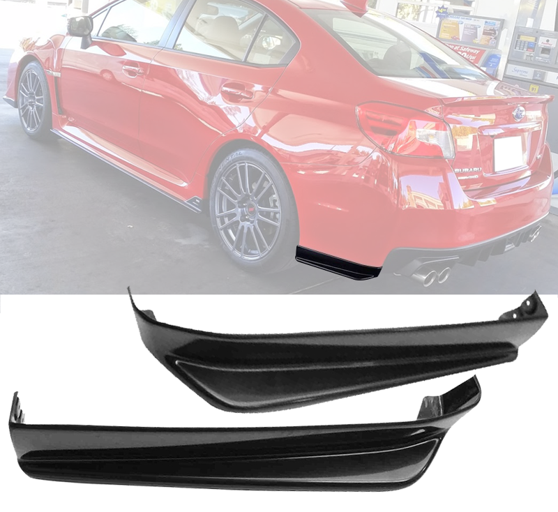 2015-2021 Subaru WRX/STI Rear Bumper Lip Aprons - BLR-SI15STI2P-A