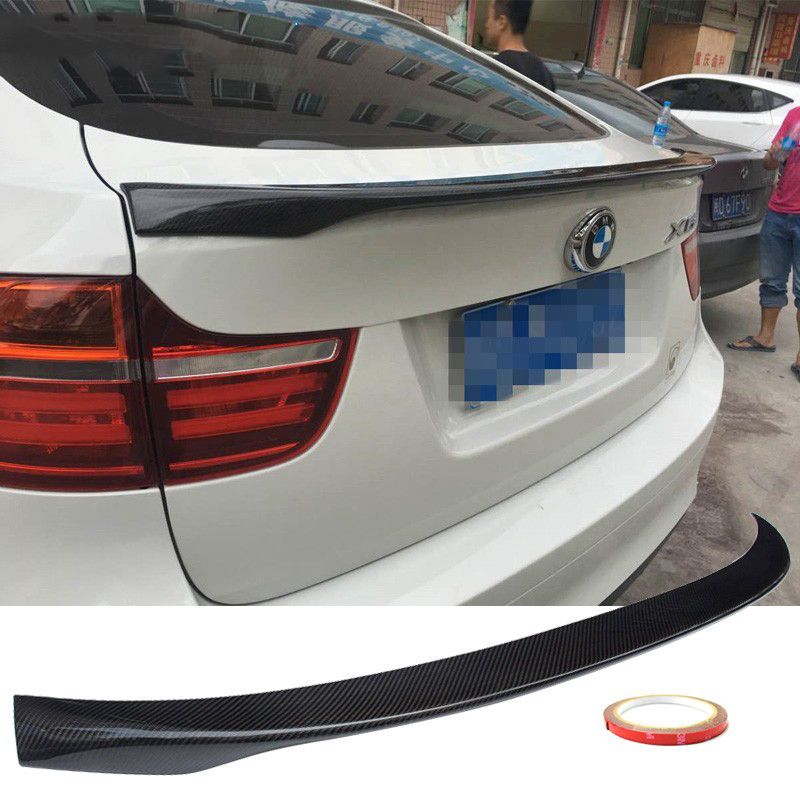 Details about  / 2008-2014 BMW X6 E71//E72  X6M P Style Rear Trunk Spoiler Carbon Fiber