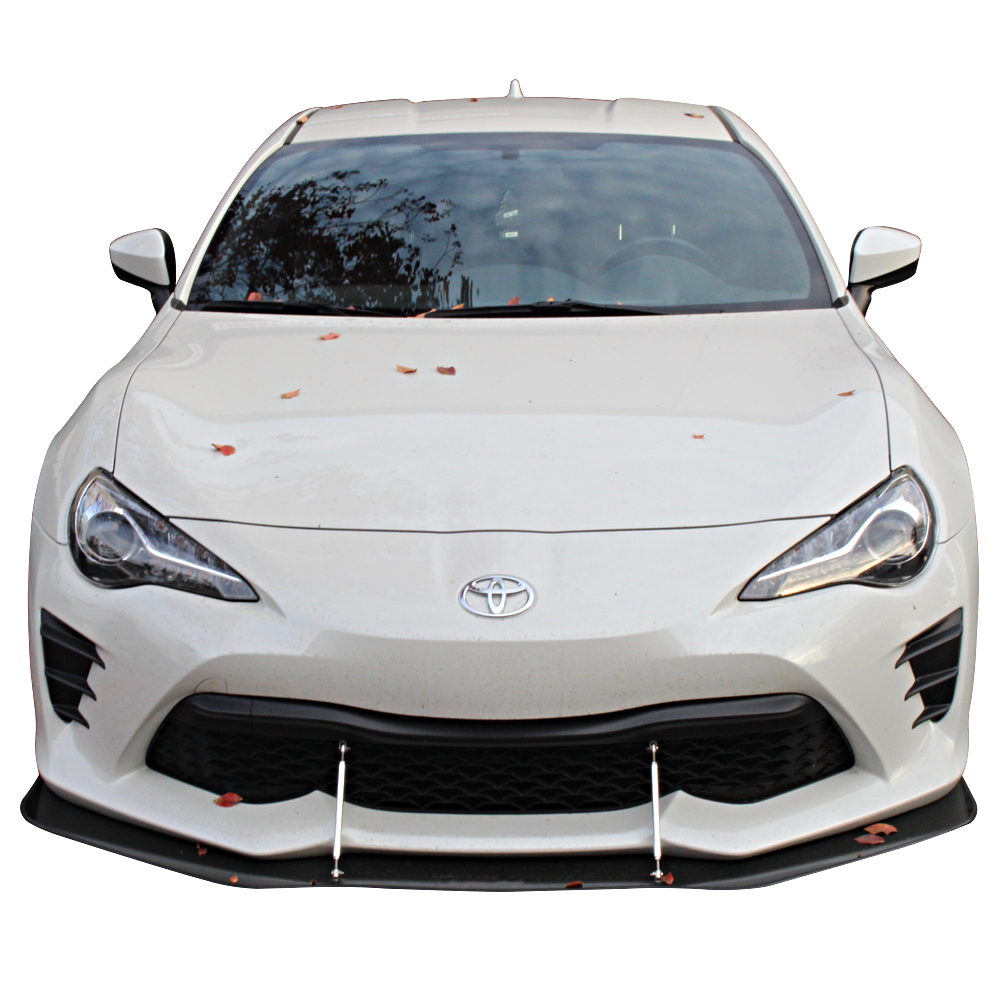 2017-2018 Toyota 86 Front Bumper Splitter With Rods & Hardware Matte ...