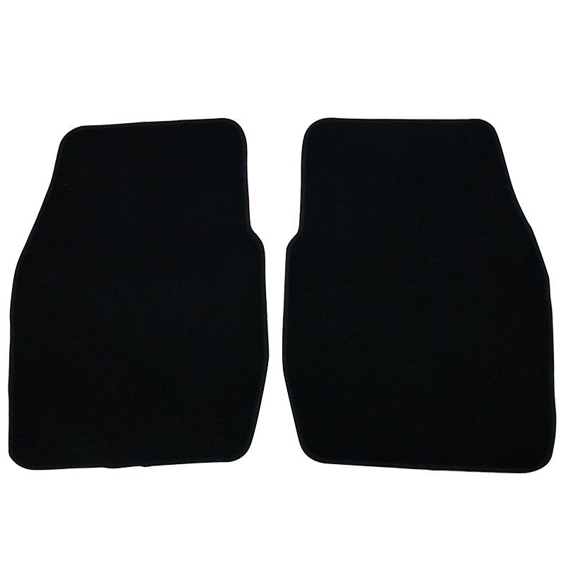 19972004 Dodge Dakota Floor Mats 2Pc Black Nylon CP189BK