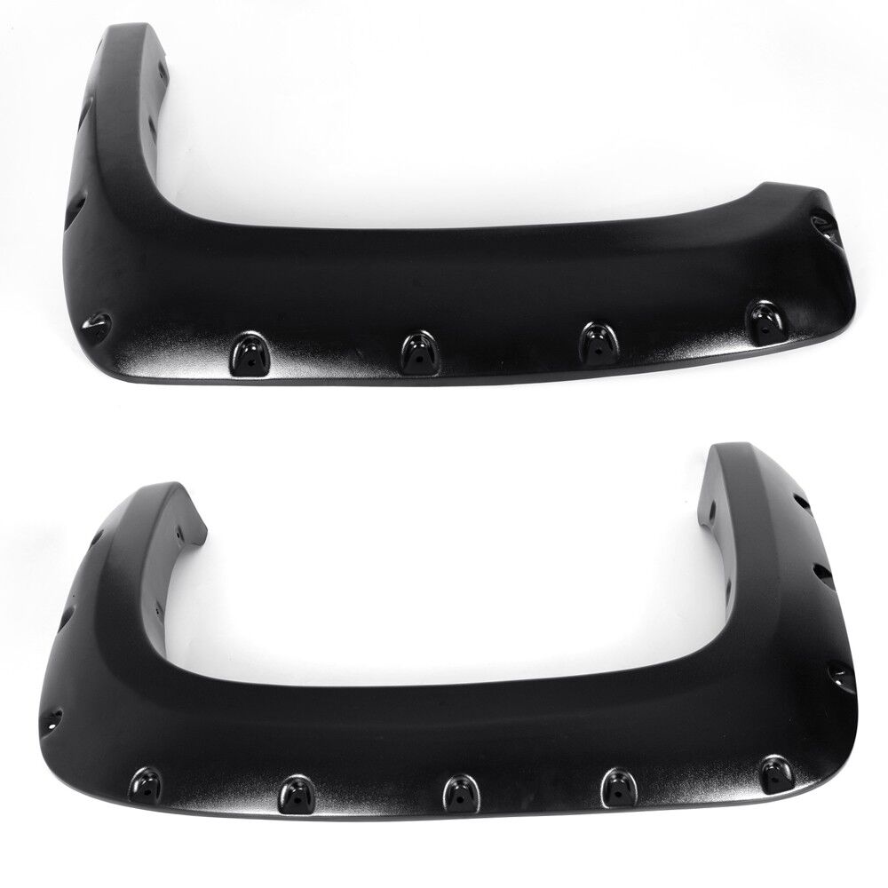 Textured Black 2002-2006 Chevrolet Avalanche Pocket Rvet Bolt Fender Flares Set | eBay