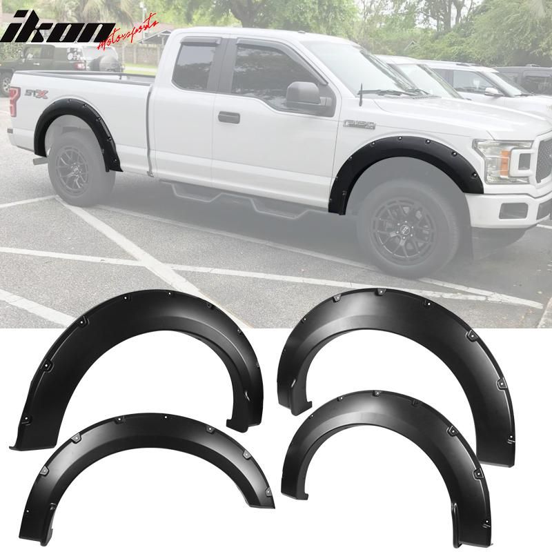 20182019 Ford F150 Smooth Fender Flares 4PC Front & Rear FF
