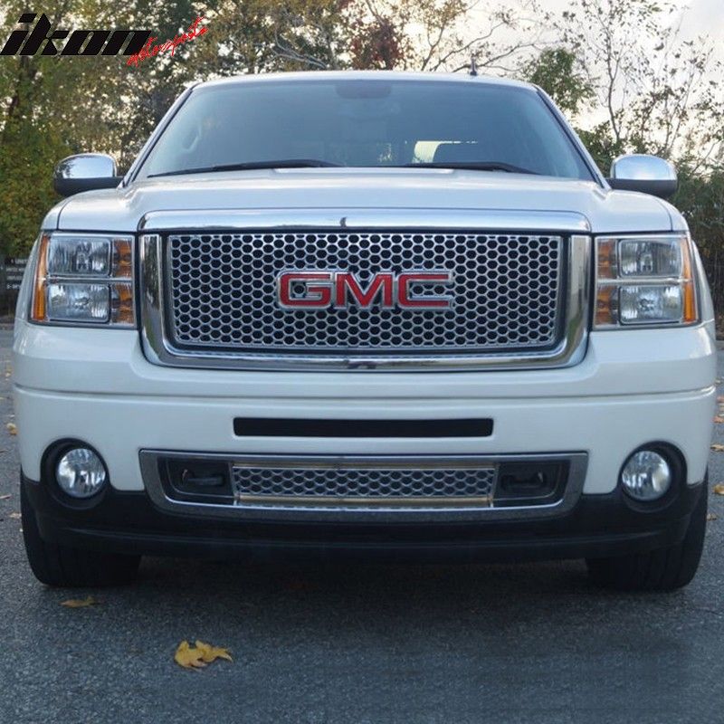 20072013 GMC Sierra 1500 Denali Front Guards Lower Grill Grille GR