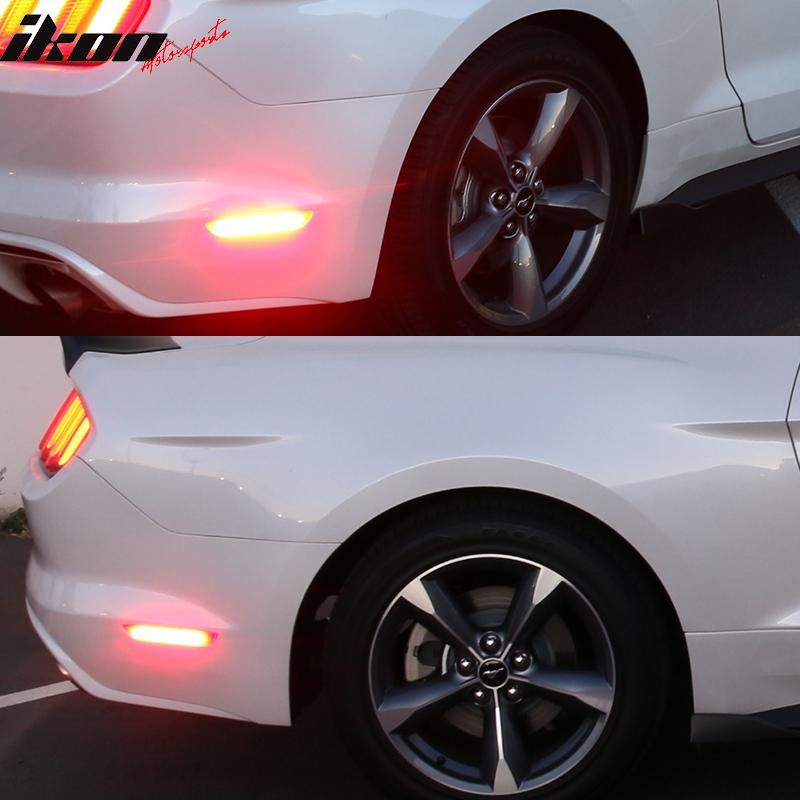 2015-2017 Ford Mustang LED Rear Side Marker Lights 2PC