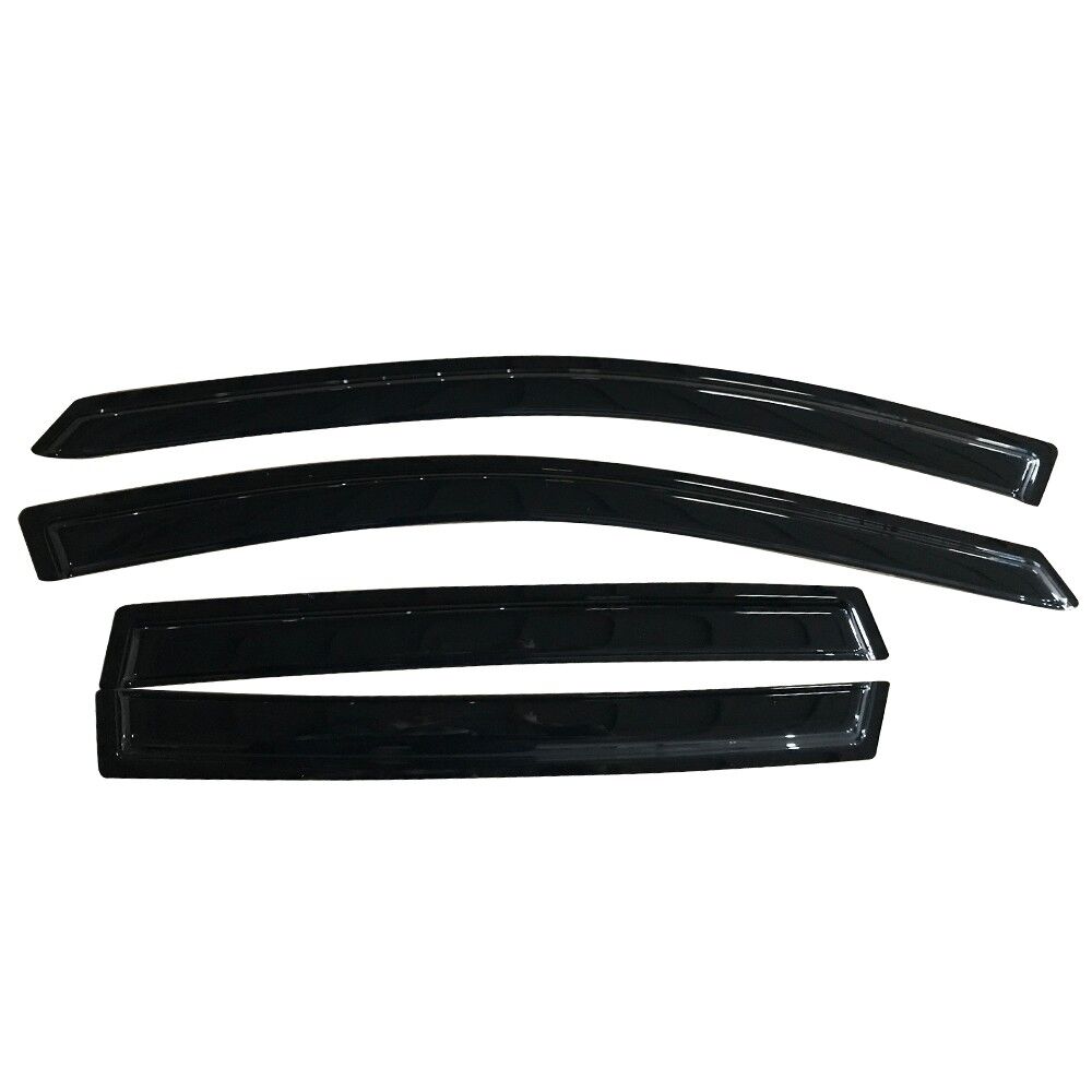 Fits 2012-2014 Toyota Camry | Out-Channel Auto-Visor Side Window Rain Deflector Tinted Smoke Black