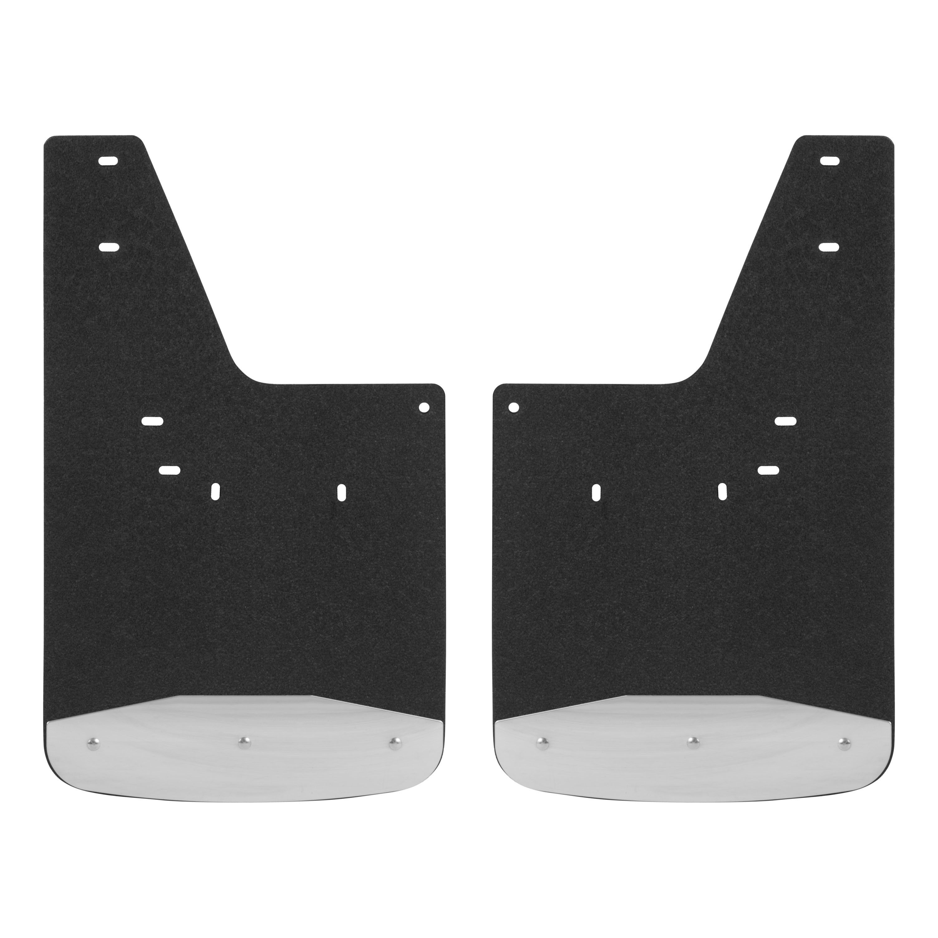 20092010 Dodge Ram 1500 Textured Rubber Mud Guards Black Luverne Truck