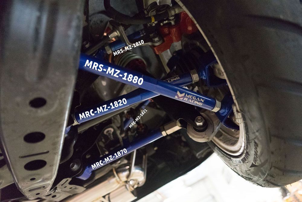 Miata/MX5 16+ Rear Lower Camber Arm (Pillow Ball) 2pcs MSRP $195 by Megan Racing
