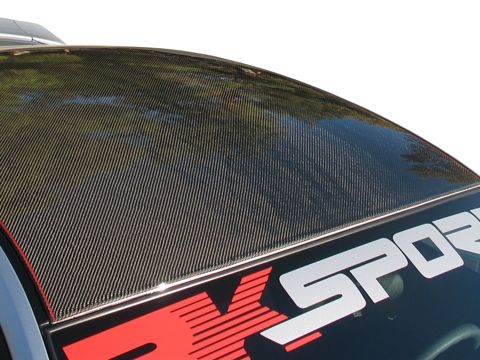 2005-2014 Ford Mustang RKS Carbon Fiber Roof Overlay