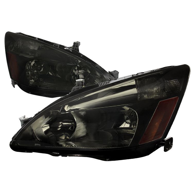 20032007 Honda Accord Euro Headlights Smoke SDT2LHACD03GRS
