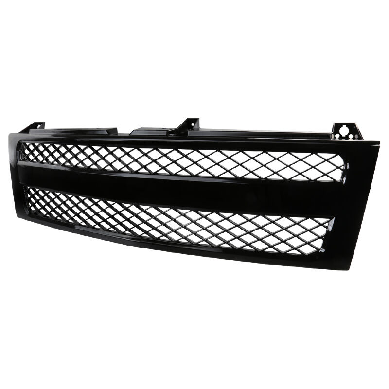 1999-2002 Chevrolet Silverado 1500 Black Front Grille - HG-SIV99JM-V2-RS