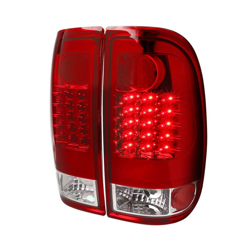 20082016 Ford F250 SuperDuty LED Tail Lights Red SDTLTF25008RLEDTM