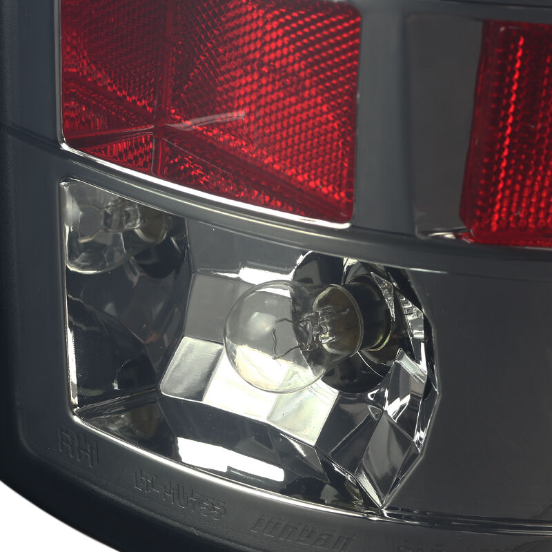 Smoked LED Tail Lights For 2007-2008 Dodge Ram 1500 & 2007-2009 Ram 2500/3500 – Black Housing, DOT
